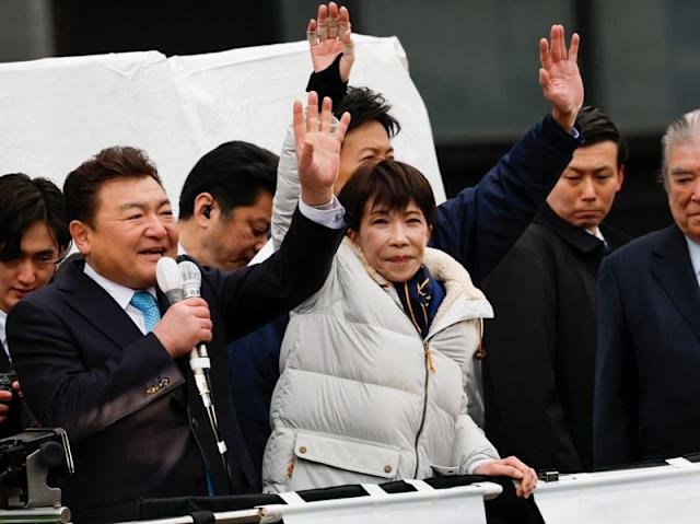 NHK projects Japan’s ruling LDP, led by Prime Minister Takaichi, to secure an outright majority in the snap election