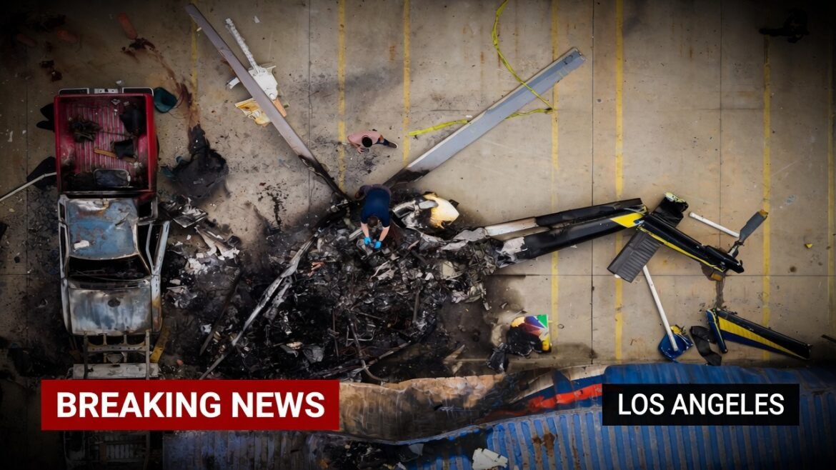 Los Angeles news helicopter crash